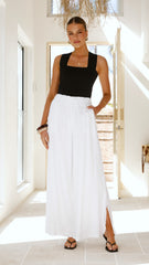 Janelle Pants - White