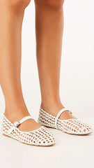 Gitta Flats - White
