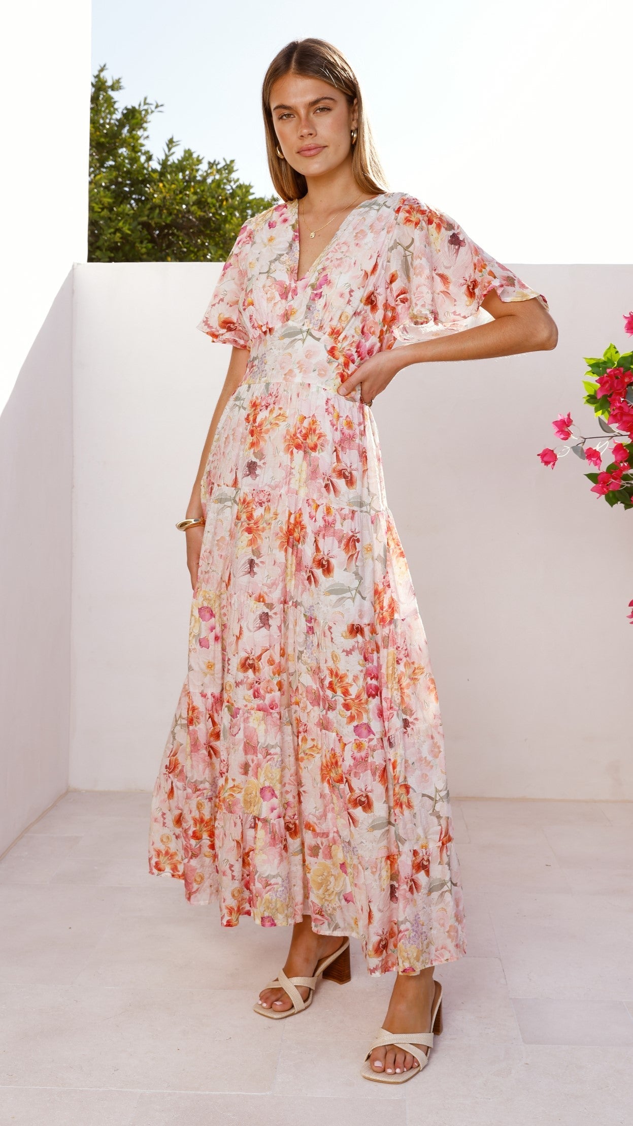Jana Maxi Dress - Spring Floral