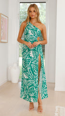 Cove Maxi Dress - Santino Green