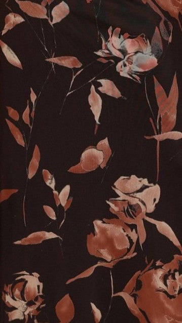 Koah Long Sleeve Maxi Dress - Flower Print