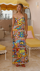 Phaedra Maxi Dress - Phaedra Print