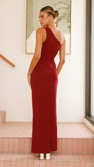 Cataleya Maxi Dress - Wine