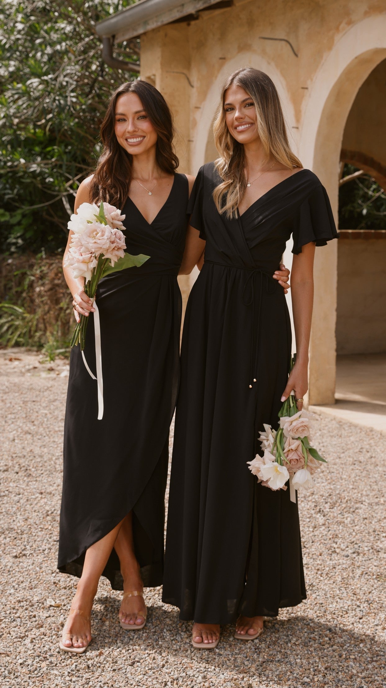 Charlize Maxi Dress - Black