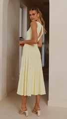 Jayde Knit Dress - Yellow
