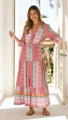 Tessa Maxi Dress - Cedella Print