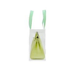 GroceryBags Creative Platinum Print Woven Bag Mint Green