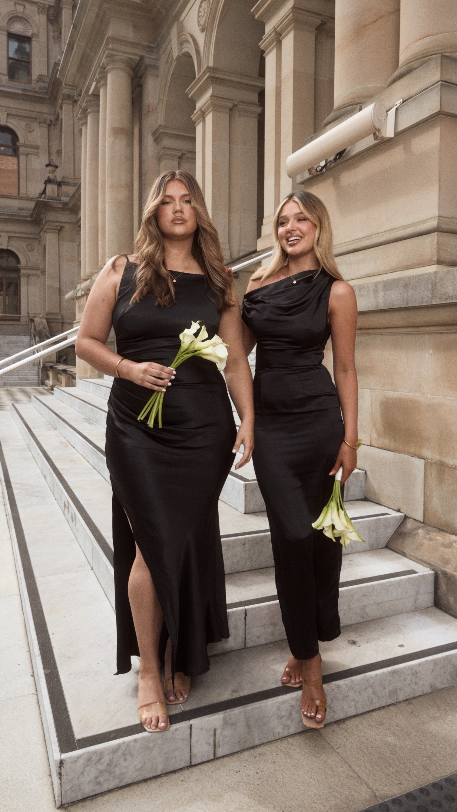 Harlowe Maxi Dress - Black