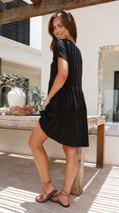 Courtney Mini Dress - Black