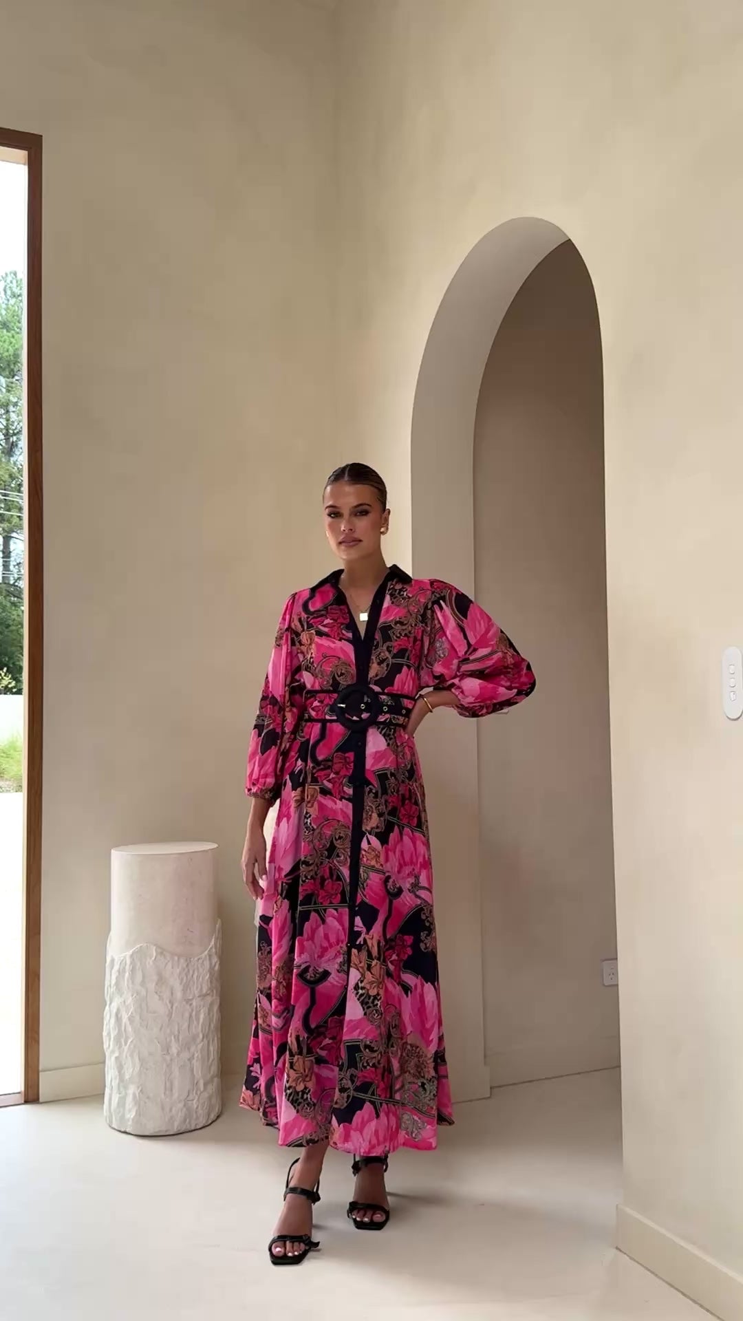 Lucinda Maxi Dress - Pink