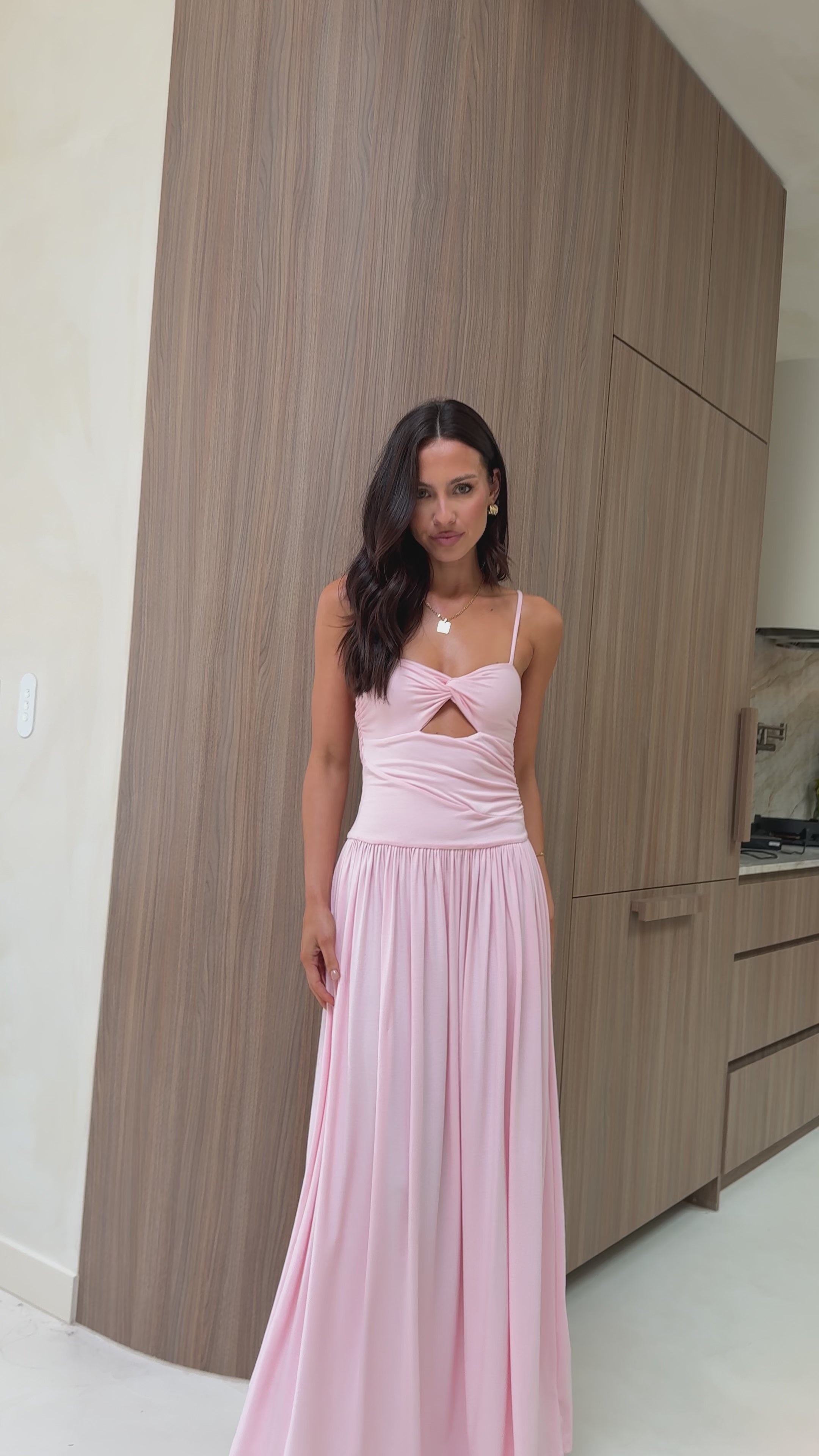 Libertine Maxi Dress - Light Pink