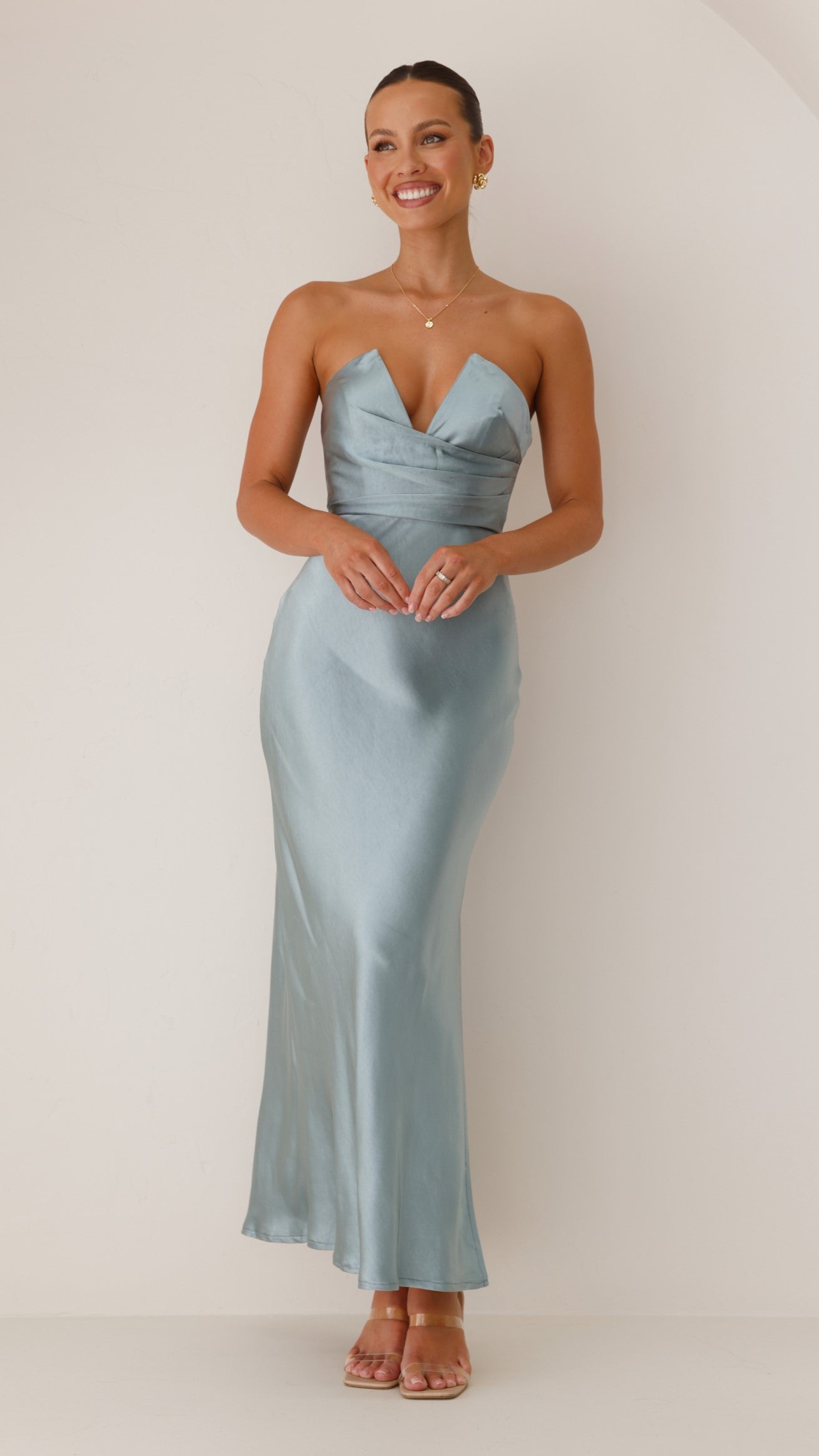 Valerie Maxi Dress - Blue
