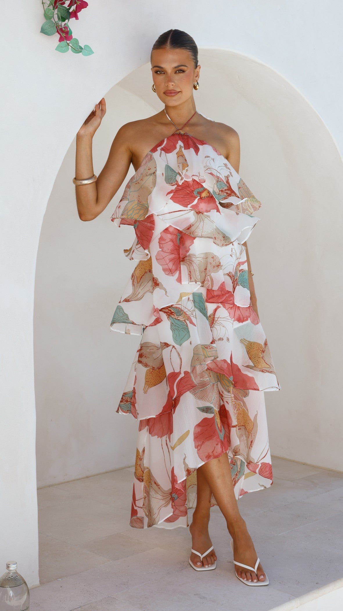 Soho Maxi Dress - Blush Lotus