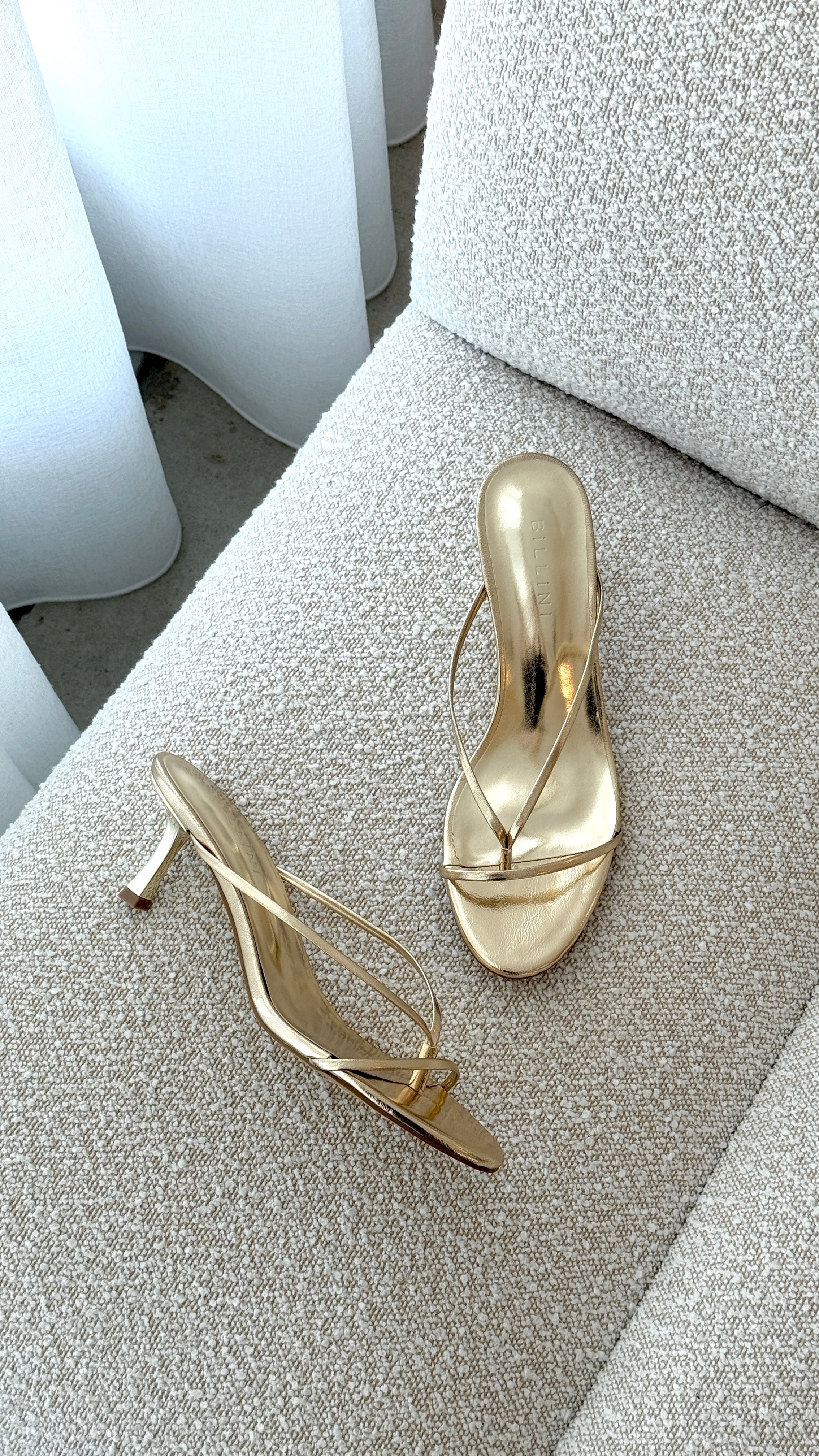 Gillie Heel - Gold Metallic