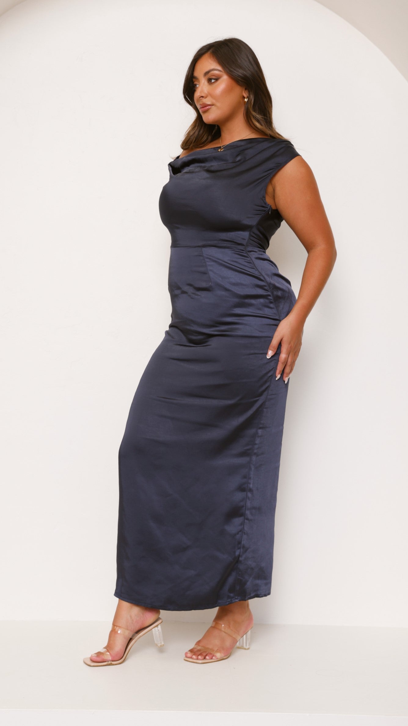 Harlowe Maxi Dress - Navy