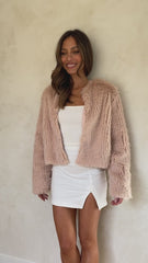 Koa Jacket - Blush