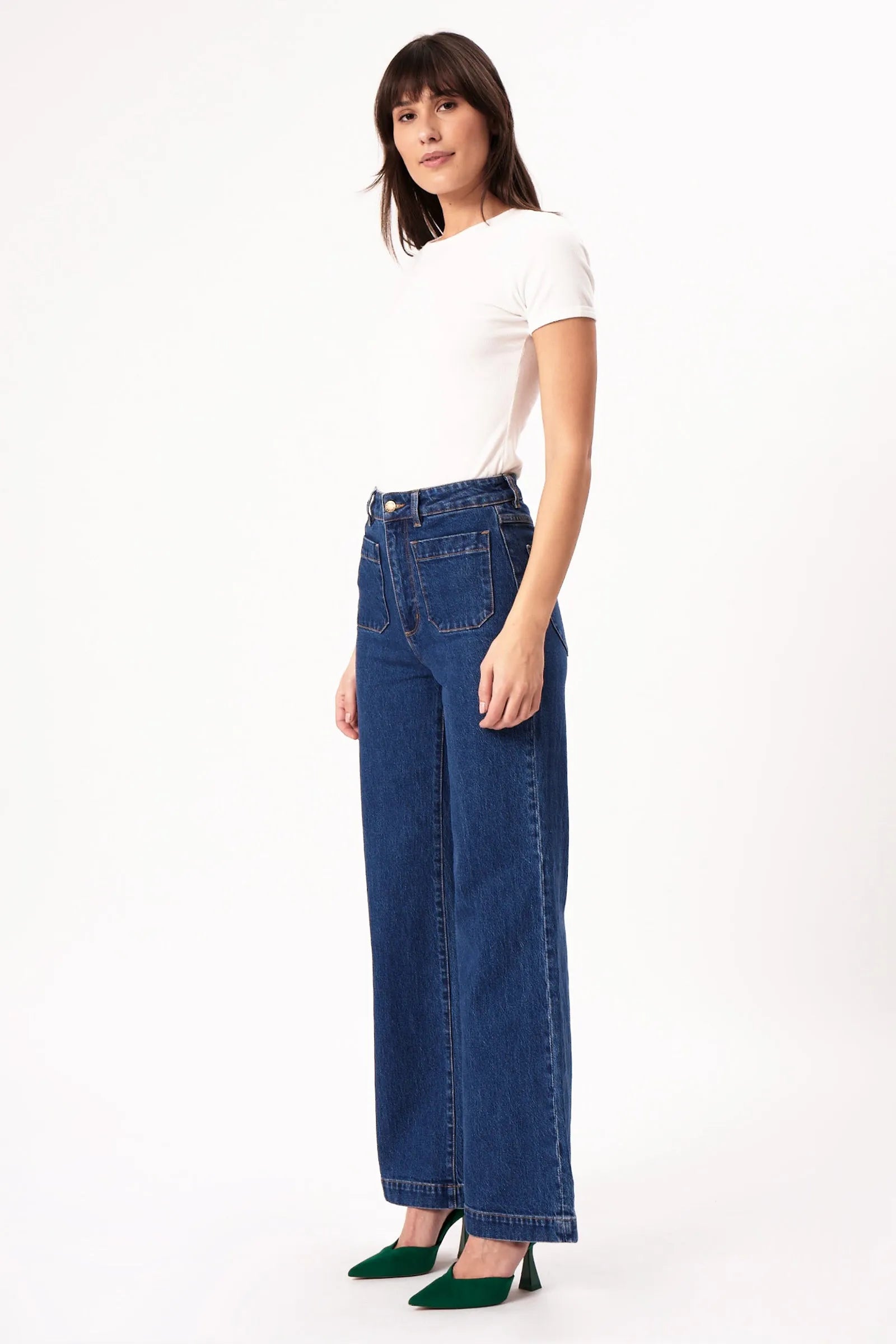 Rollas Sailor Jean Long - Eco Ruby