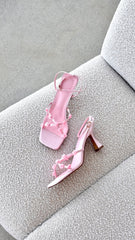 Brynlee Heel - Baby Pink