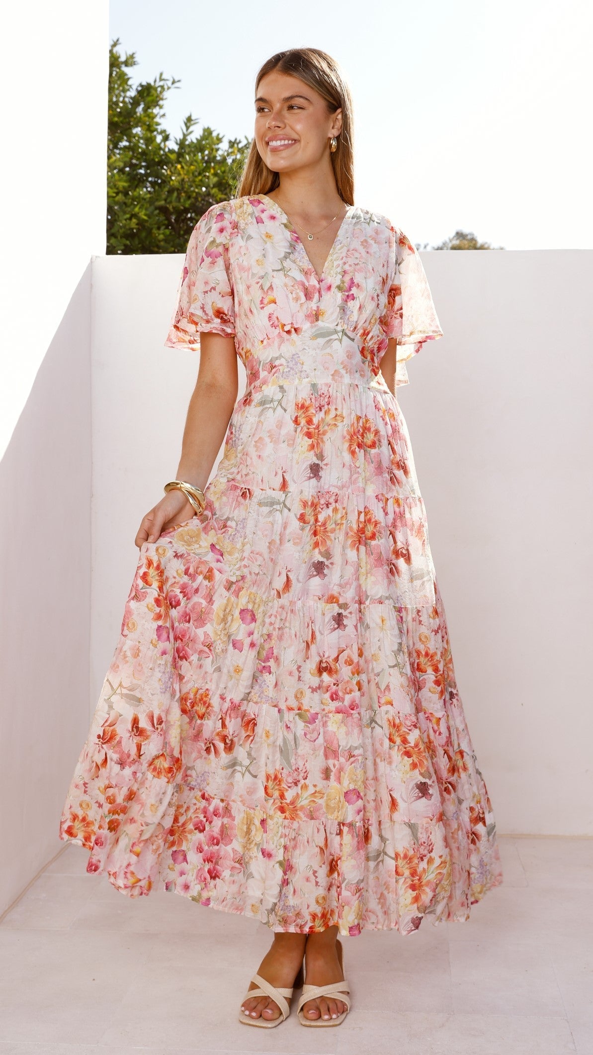 Jana Maxi Dress - Spring Floral