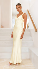 Andie Maxi Dress - Yellow