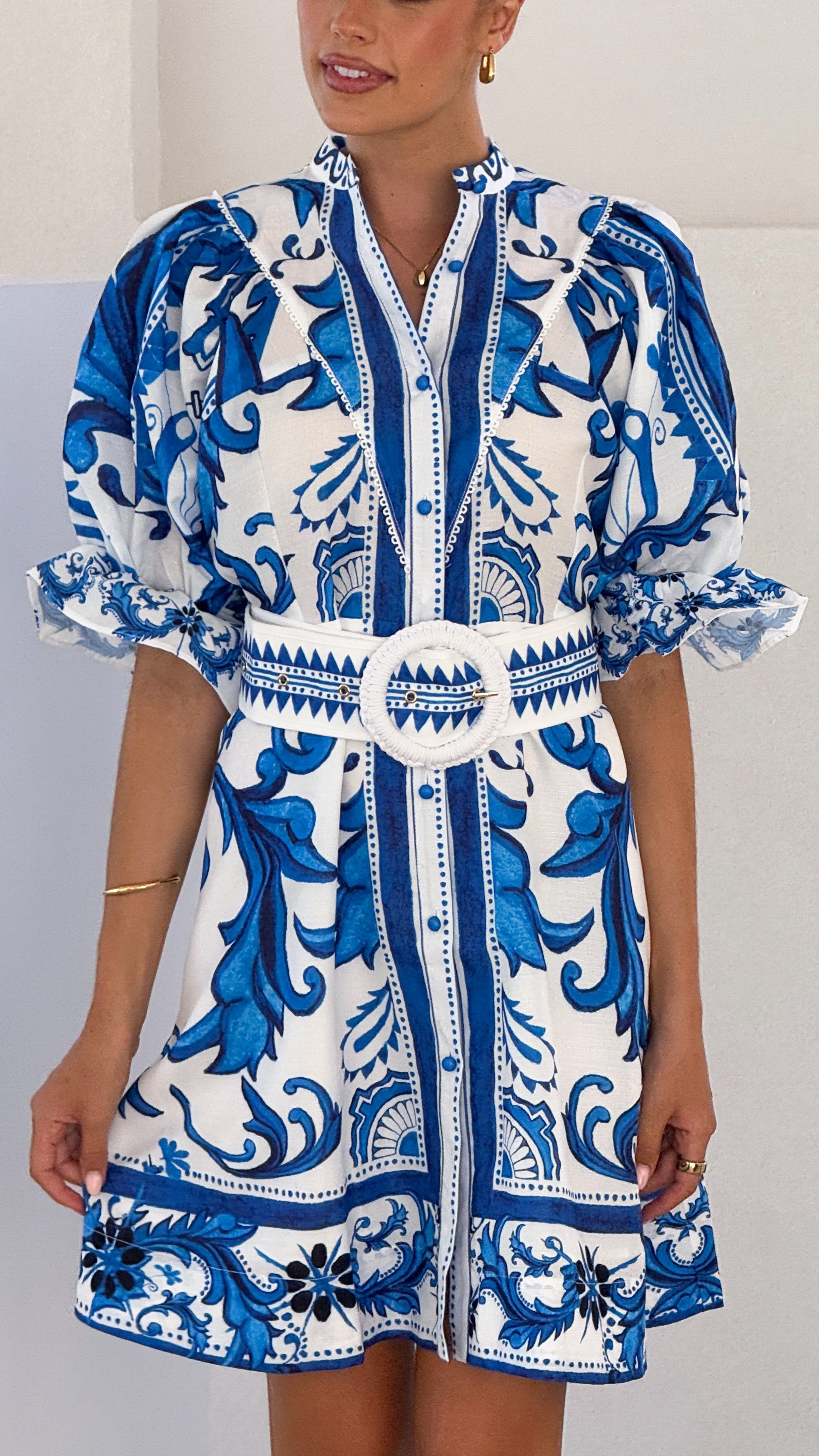 Hannah Mini Dress - Paradise
