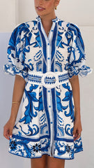 Hannah Mini Dress - Paradise