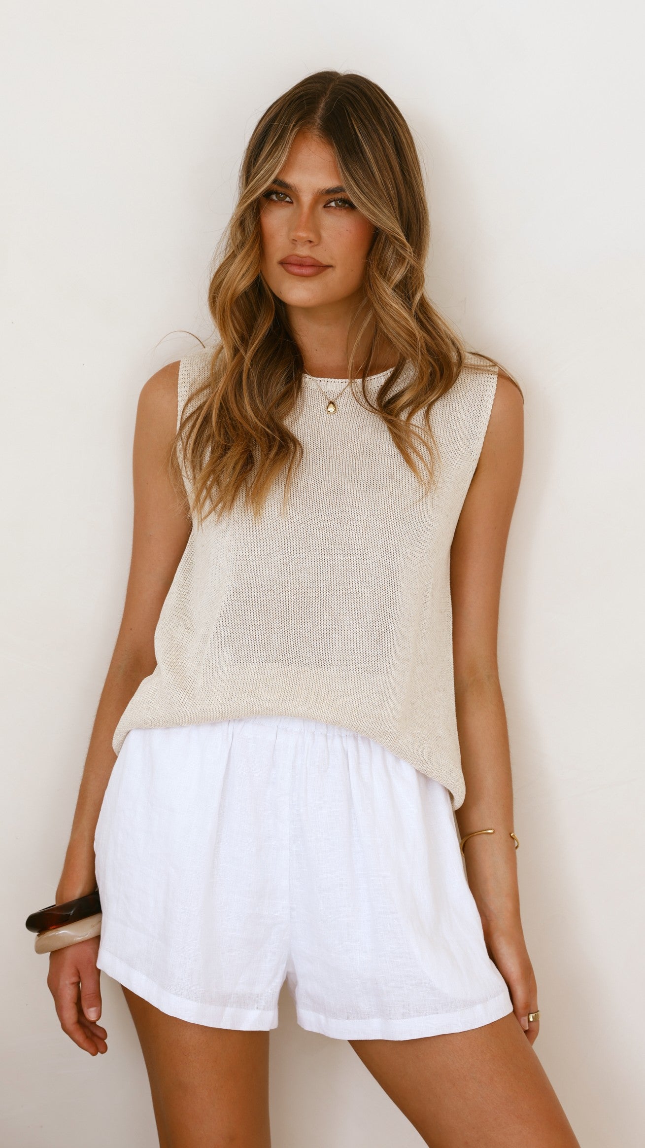 Fareeda Top - Natural