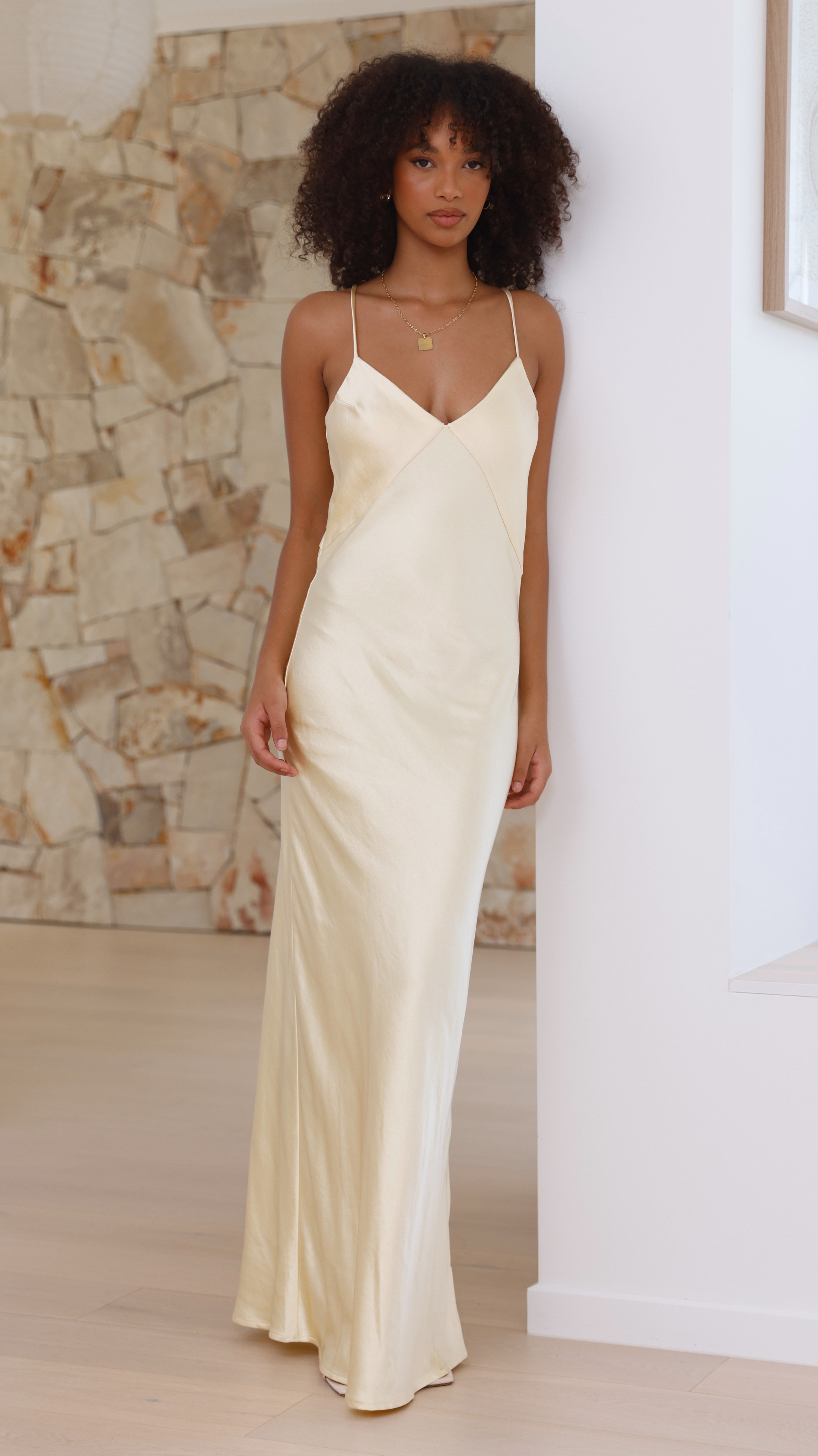 Gisella Maxi Dress - Yellow