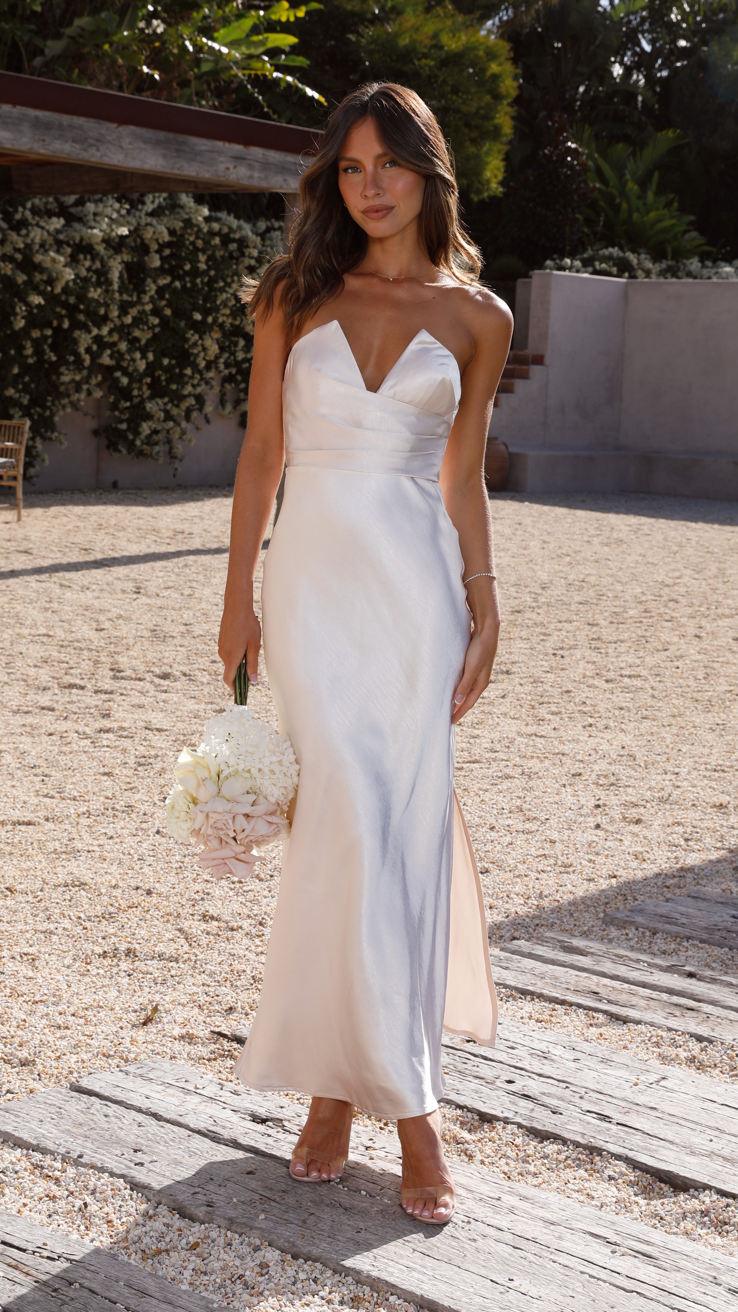 Valerie Maxi Dress - Champagne
