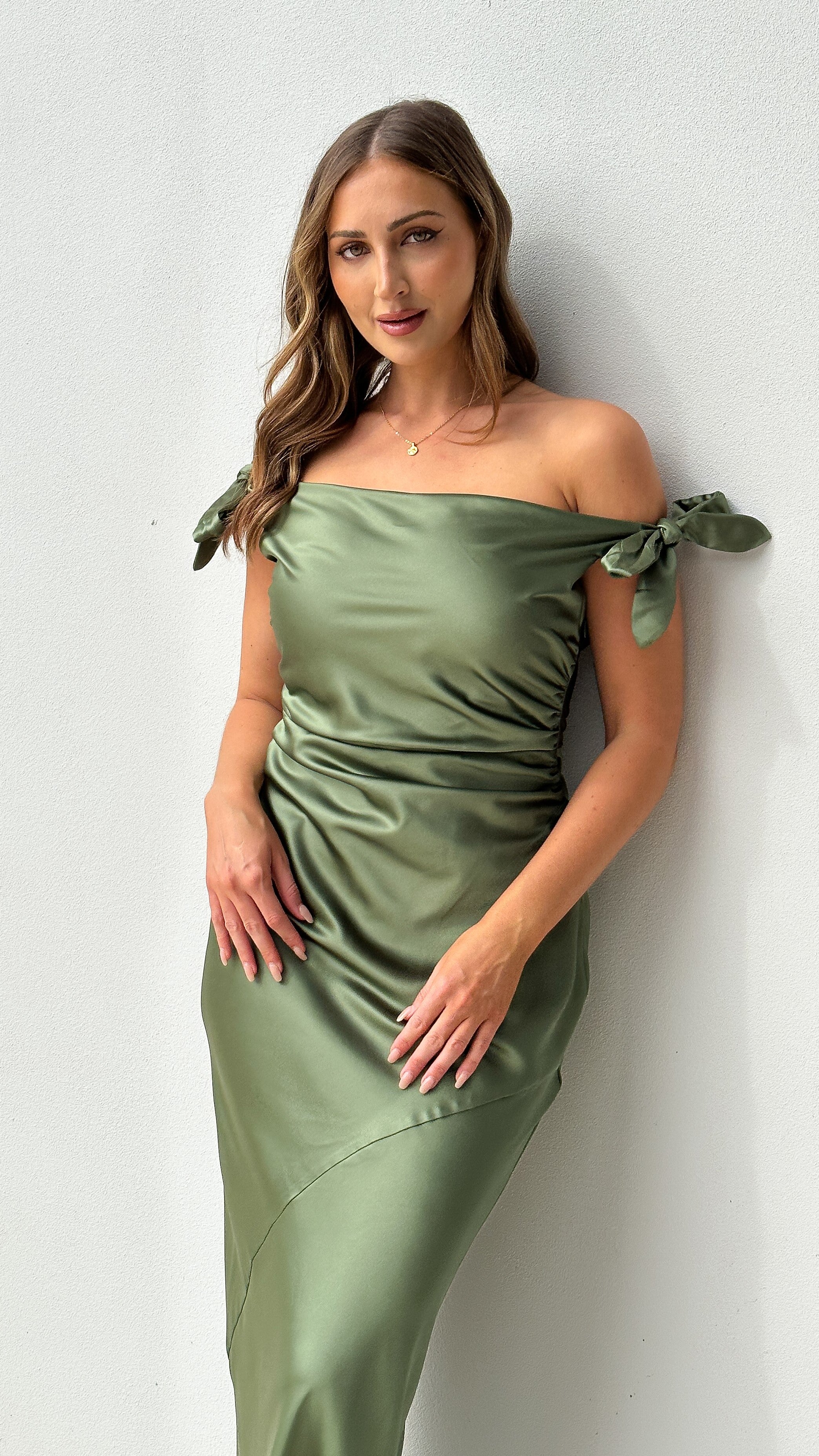 Frida Maxi Dress - Olive