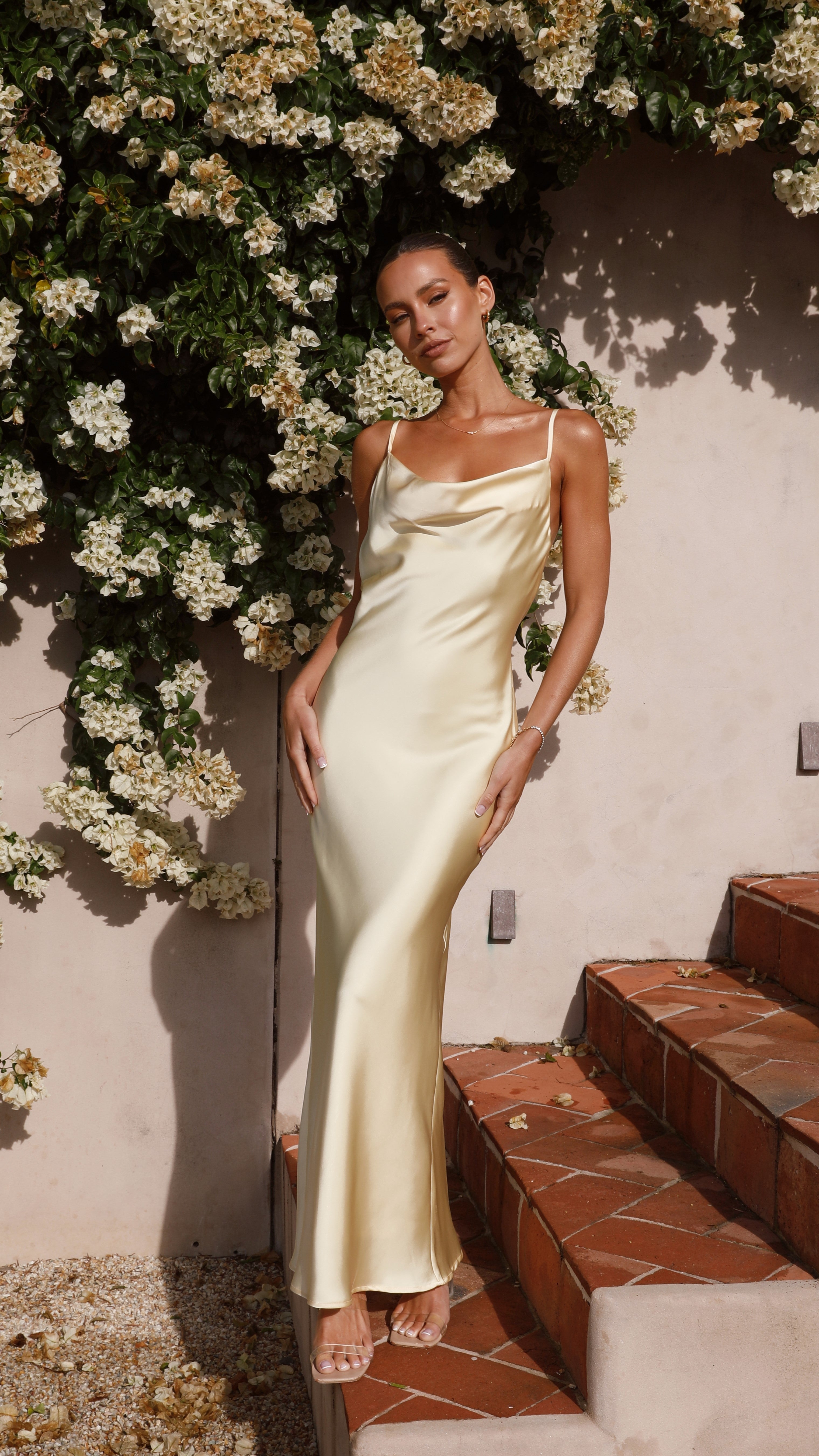 Willow Maxi Dress - Yellow