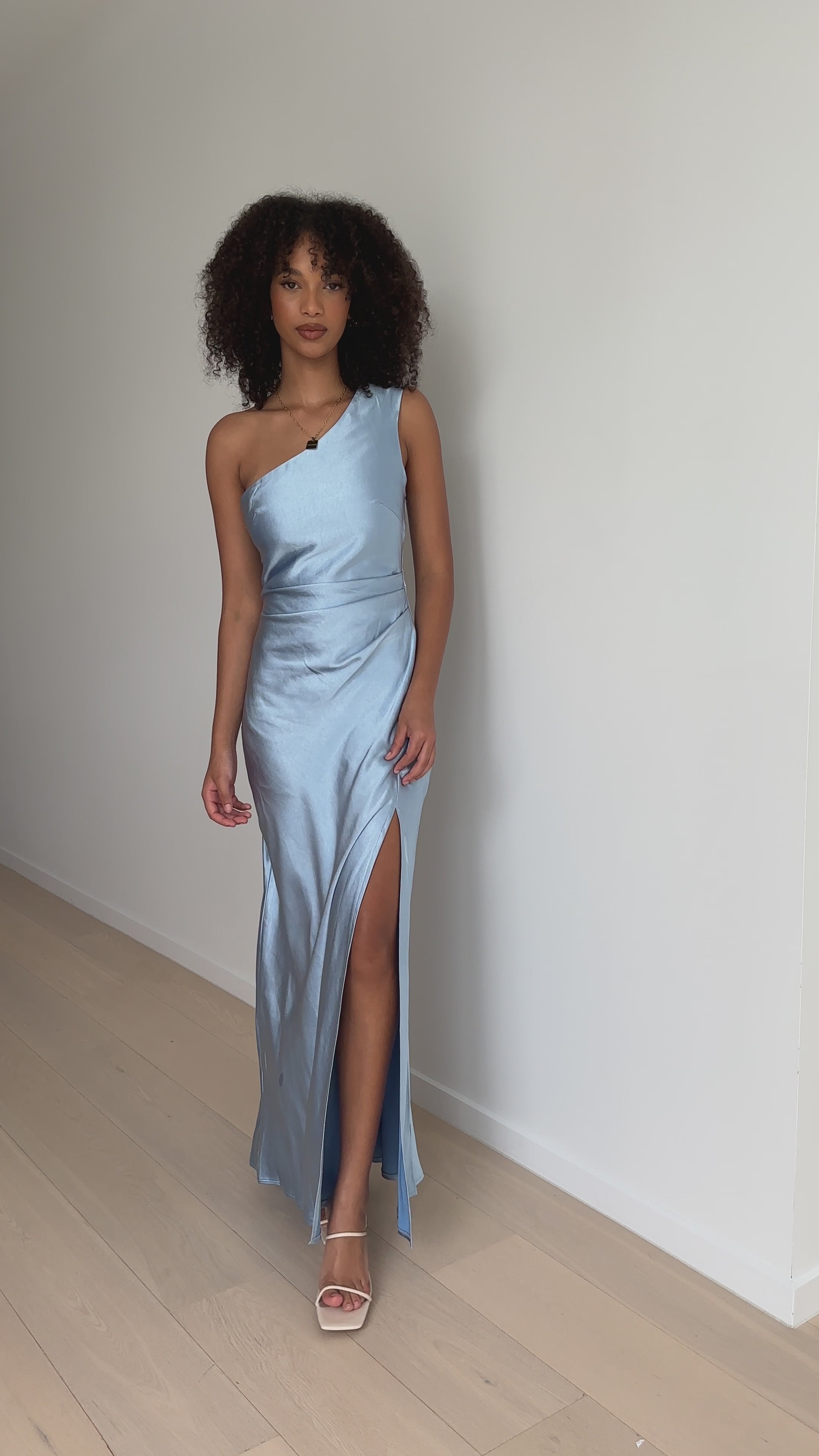 Victoria Maxi Dress - Blue