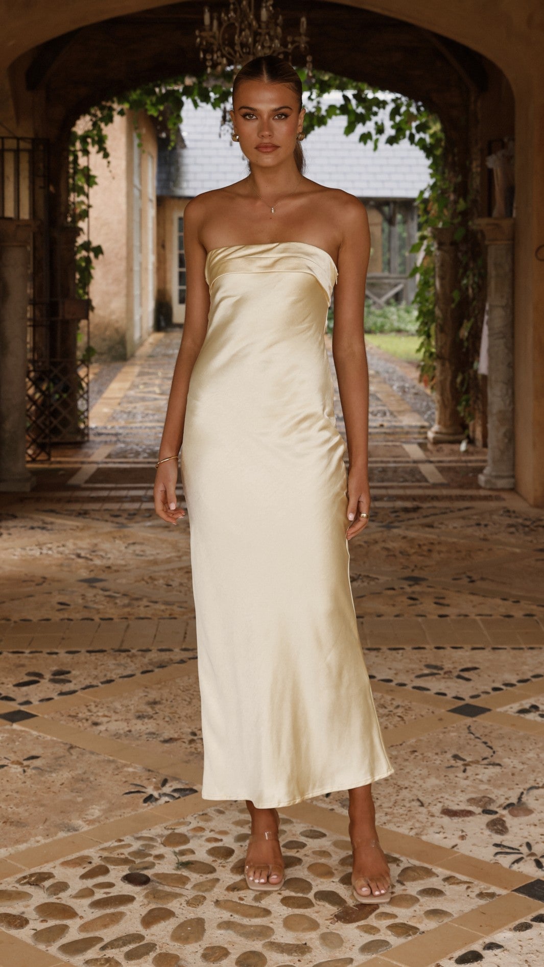 Gisele Maxi Dress - Yellow