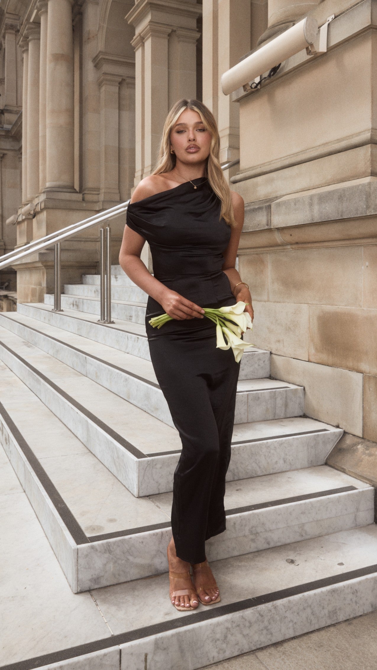 Harlowe Maxi Dress - Black