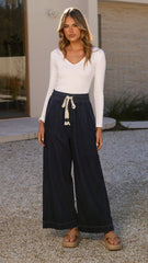 Josephine Pants - Indigo Denim