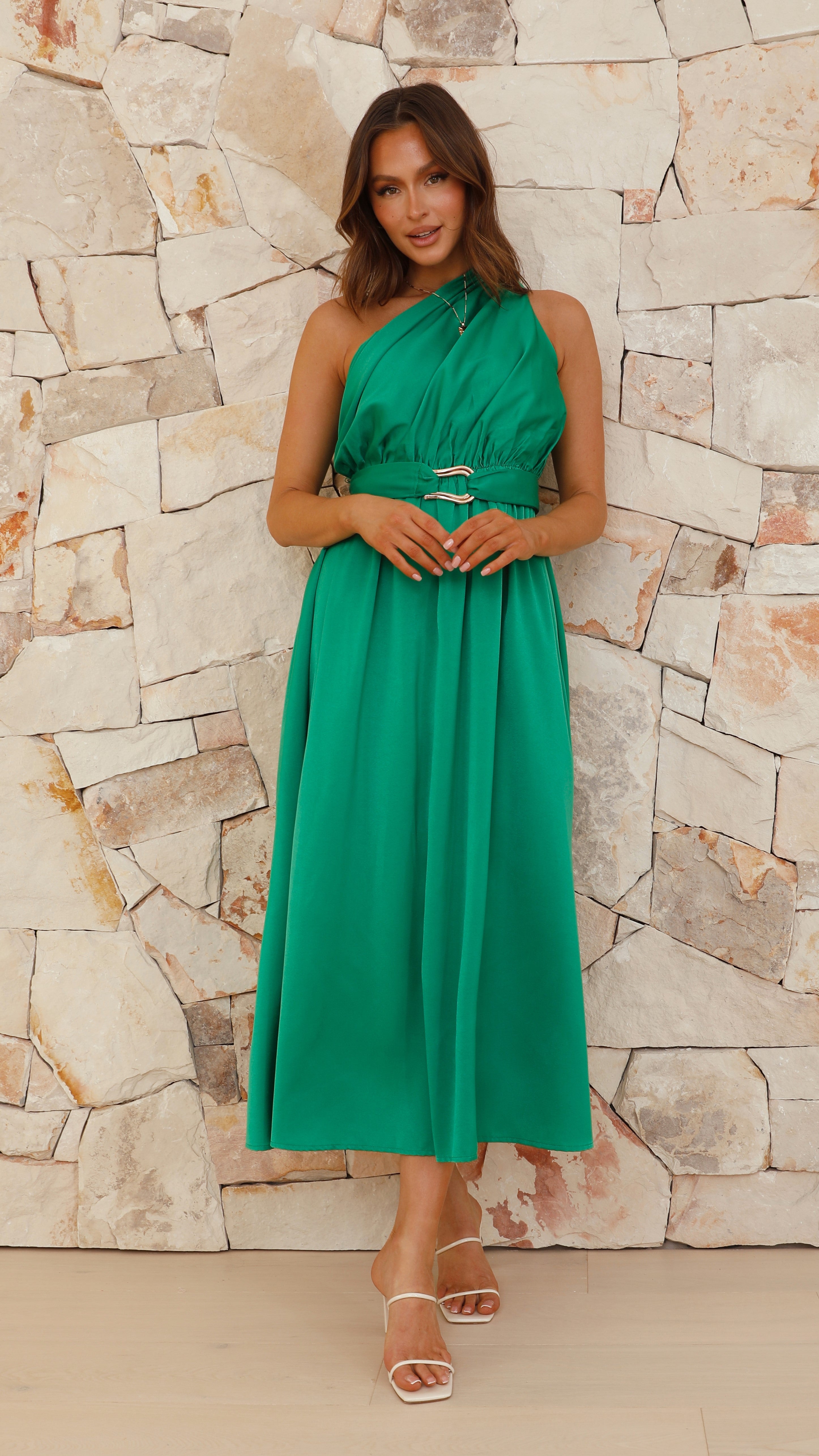 Hadas Maxi Dress - Green