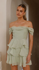 Lanelle Mini Dress - Sage