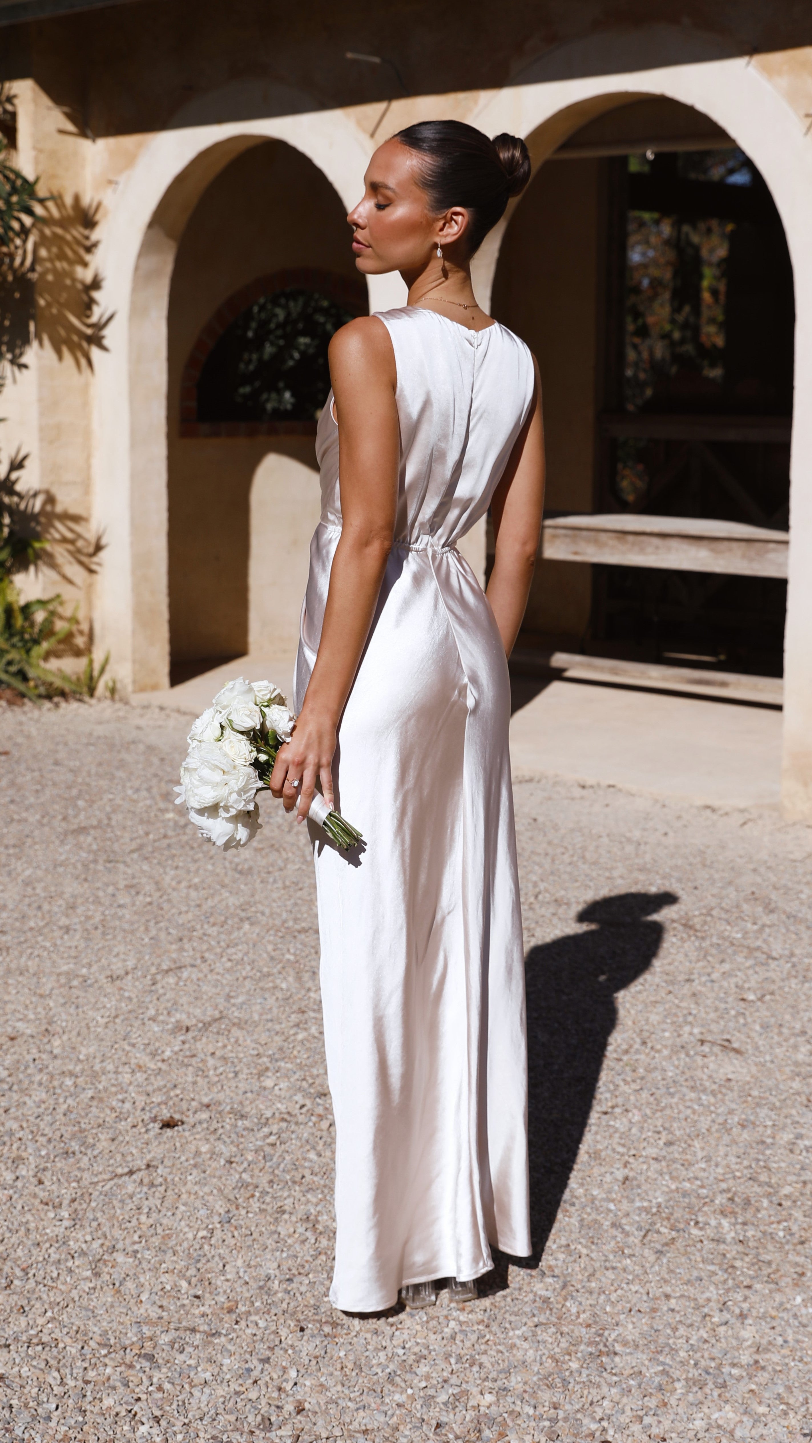 Lucia Maxi Dress - Champagne