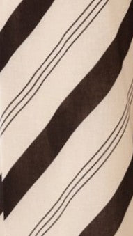 Torrey Button Up Long Sleeve Shirt - Black/Cream