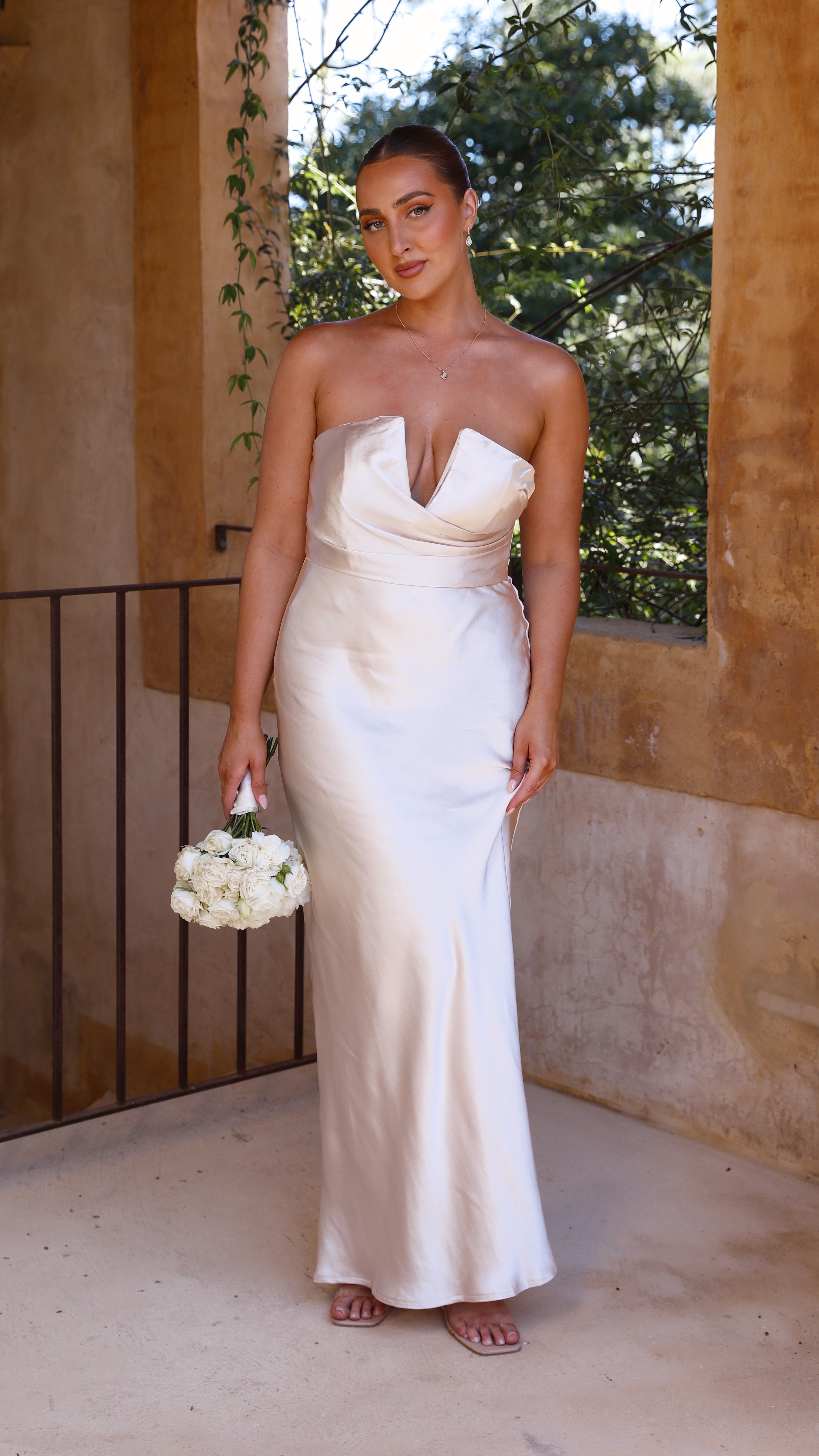 Valerie Maxi Dress - Champagne