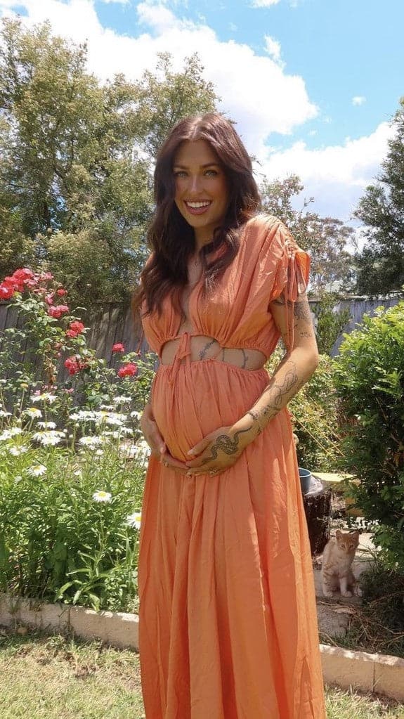 Marilyn Maxi Dress - Tangerine
