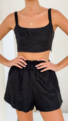 Leila Shorts - Black
