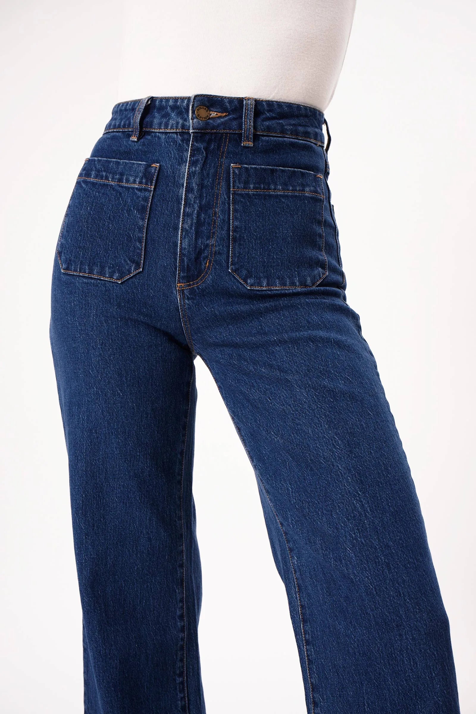 Rollas Sailor Jean Long - Eco Ruby