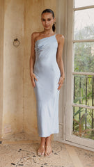 Josephina Midi Dress - Baby Blue