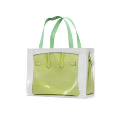 GroceryBags Creative Platinum Print Woven Bag Mint Green